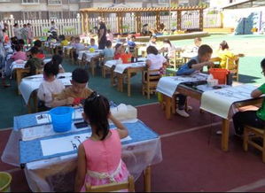 藝術(shù)月 東勝區(qū)鐵西實幼蒙氏園扎染與水墨畫活動，傳承文化，感受魅力